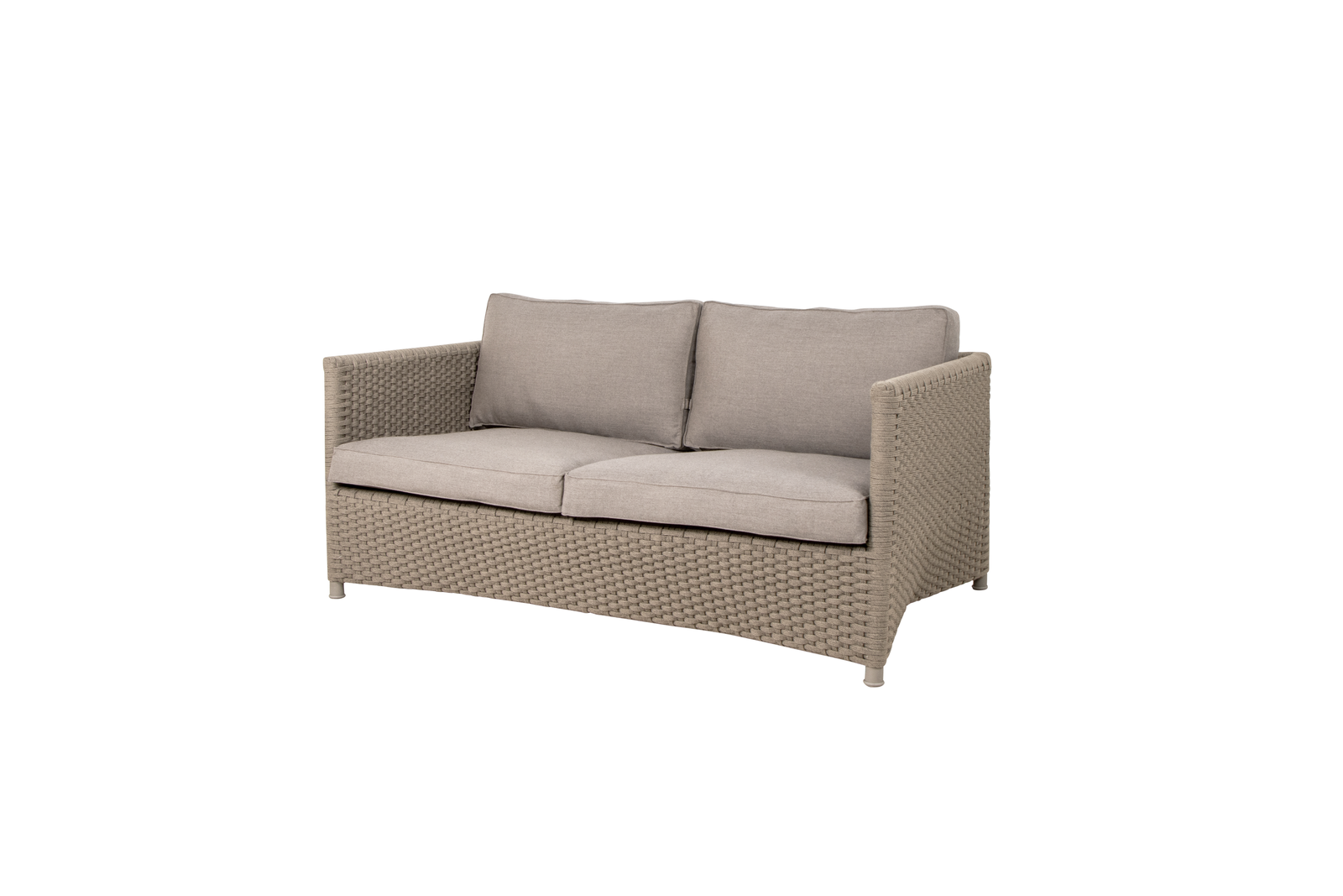 Cane-line Diamond 2-Sitzer Sofa in Taupe – Modernes, wetterfestes Design mit QuickDryFoam® für Terrasse & Garten, pflegeleicht & langlebig Cane-line Diamond 2-Sitzer Sofa in Taupe – Modernes, wetterfestes Design mit QuickDryFoam® für Terrasse & Garten, pflegeleicht & langlebig