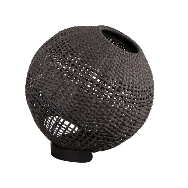 Cane-line Illusion Lampe rund – Dark Grey, wetterfest, dimmbare LED-Solarlampe für elegante Außenbeleuchtung, dekoratives Design Cane-line Illusion Lampe rund – Dark Grey, wetterfest, dimmbare LED-Solarlampe für elegante Außenbeleuchtung, dekoratives Design