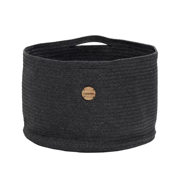 Cane-line Soft Rope Korb Ø 50 cm - Dunkelgrau, UV-beständig, antibakteriell, ideal für Innen- und Außenbereich, modernes Design, leicht und robust. Cane-line Soft Rope Korb Ø 50 cm - Dunkelgrau, UV-beständig, antibakteriell, ideal für Innen- und Außenbereich, modernes Design, leicht und robust.