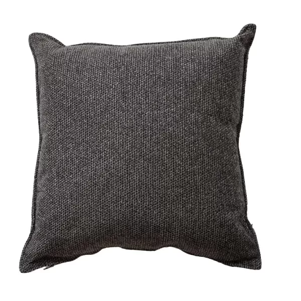 Cane-line Wove Zierkissen 50x50x12 cm - Dunkelgrau, UV-beständig, antibakteriell, waschbar, ideal für Innen- und Außenbereich Cane-line Wove Zierkissen 50x50x12 cm - Dunkelgrau, UV-beständig, antibakteriell, waschbar, ideal für Innen- und Außenbereich