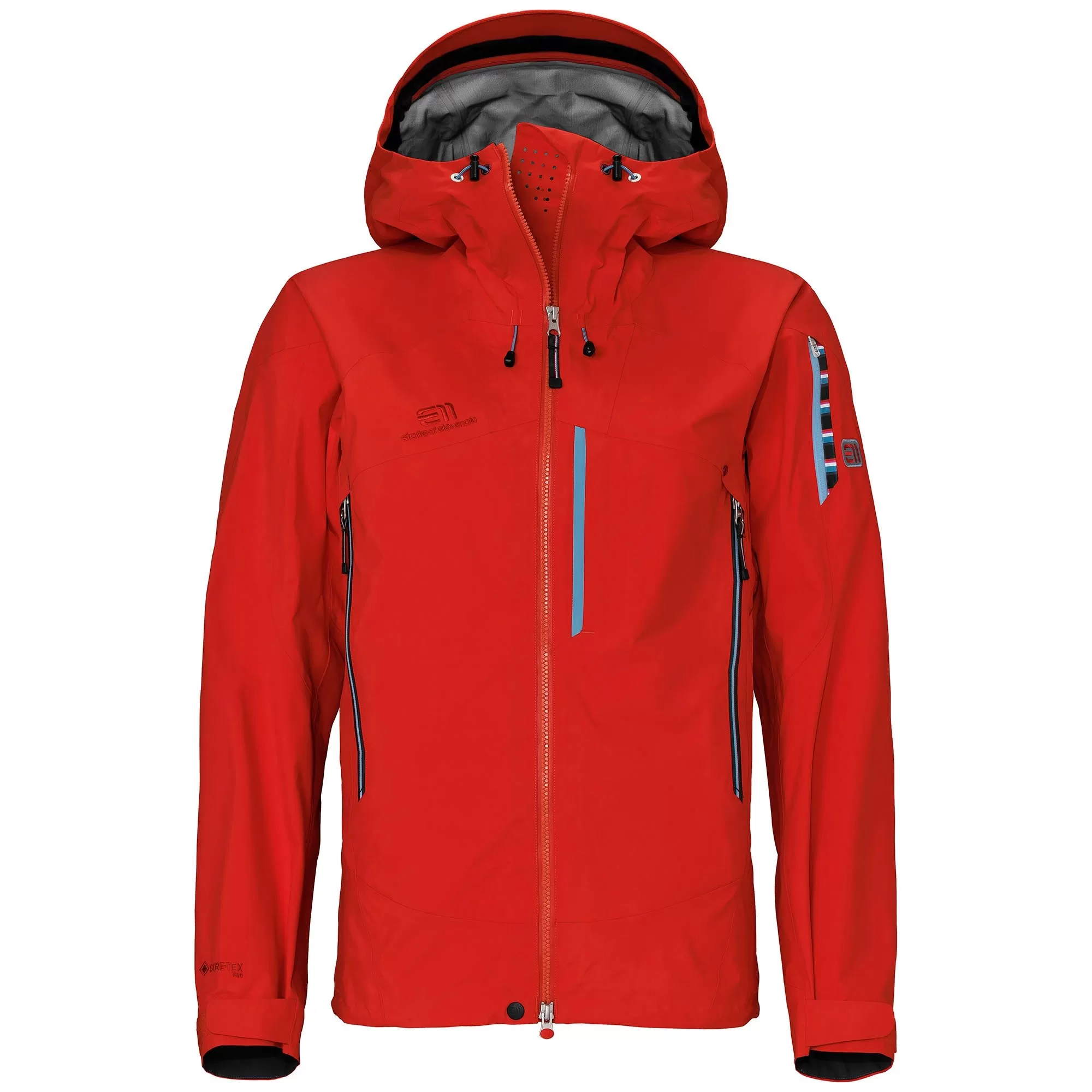 Elevenate Bec de Rosses Damen Hardshelljacke M – Gore-Tex Pro, rot, wasserdicht, atmungsaktiv, ideal für Skitouren & Bergtouren Elevenate Bec de Rosses Damen Hardshelljacke M – Gore-Tex Pro, rot, wasserdicht, atmungsaktiv, ideal für Skitouren & Bergtouren