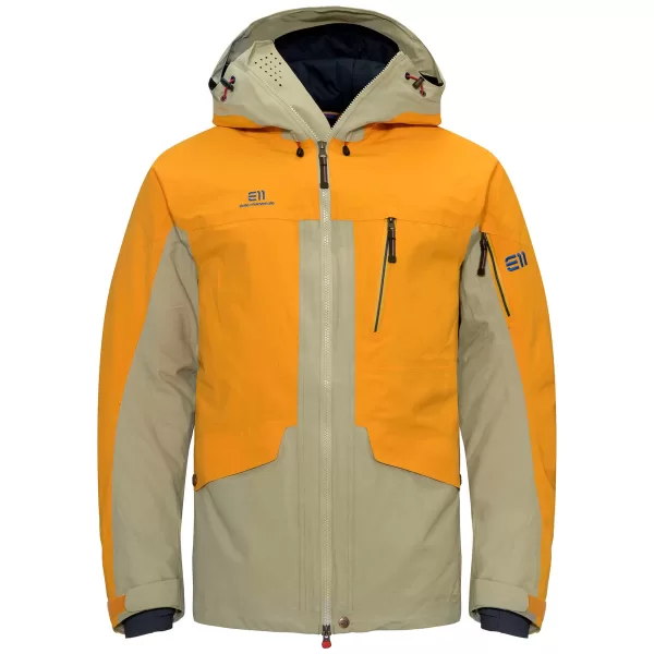 Elevenate Brevent Hardshelljacke Herren L - Catmium Yellow, 2-lagig, wasserfest, atmungsaktiv, PFC-frei, nachhaltig, ideal für Skifahren Elevenate Brevent Hardshelljacke Herren L - Catmium Yellow, 2-lagig, wasserfest, atmungsaktiv, PFC-frei, nachhaltig, ideal für Skifahren
