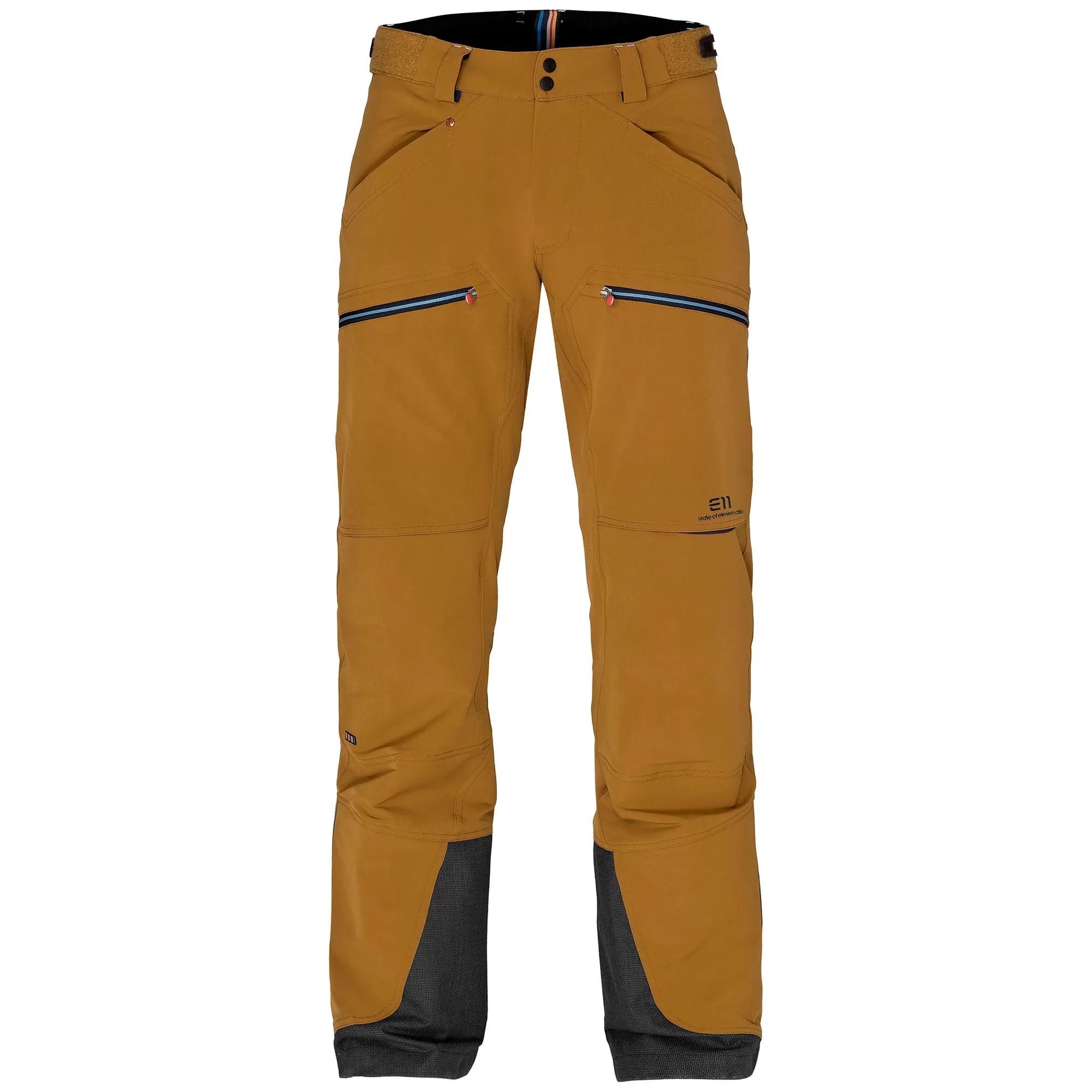 ELEVENATE Free Tour Skihose Herren L Pecan Brown, strapazierfähig, atmungsaktiv, anpassbarer Bund, Gamaschen, ideal für Abenteuer im Schnee ELEVENATE Free Tour Skihose Herren L Pecan Brown, strapazierfähig, atmungsaktiv, anpassbarer Bund, Gamaschen, ideal für Abenteuer im Schnee