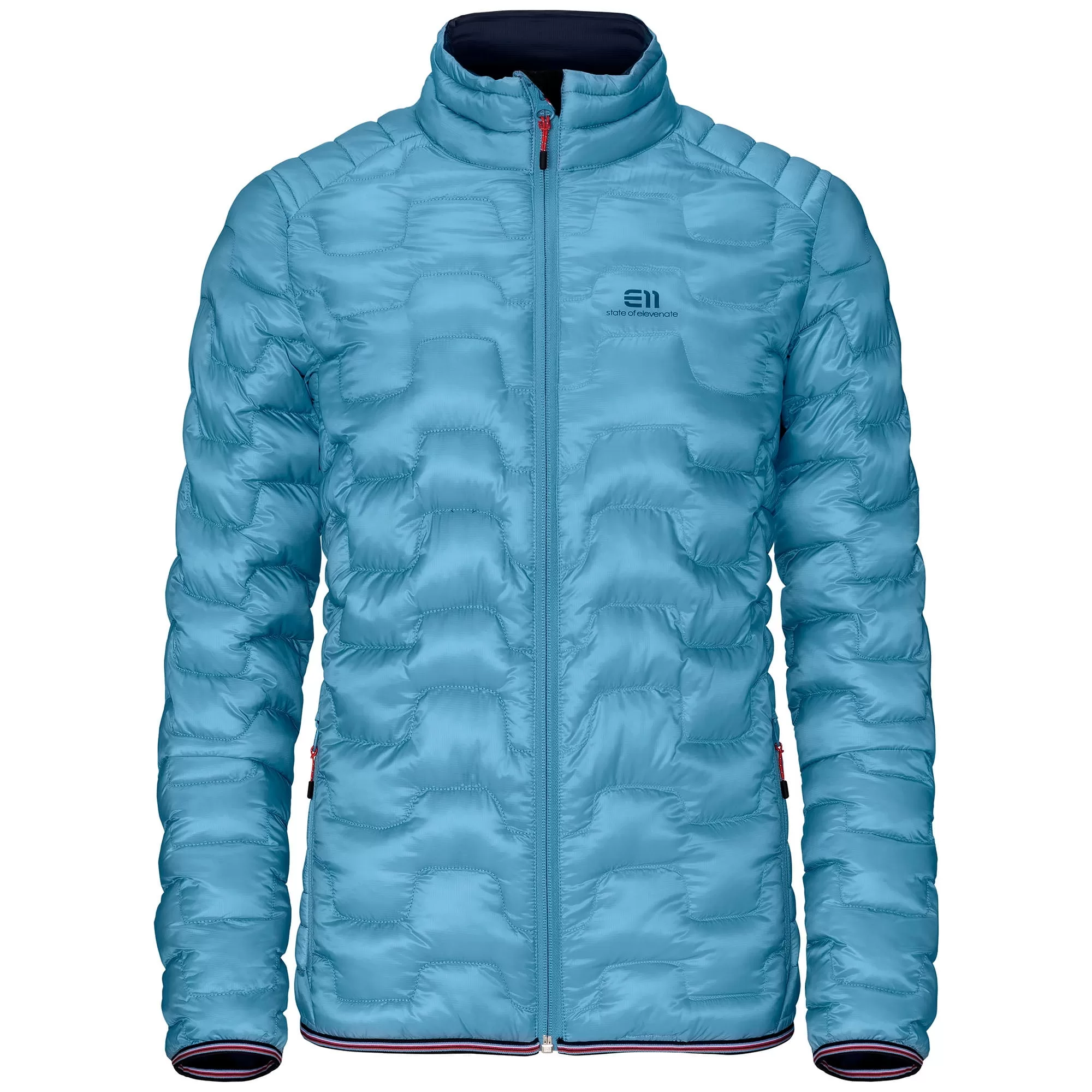 ELEVENATE Damen Motion Daunenjacke – Größe M, Nordic Blue, 750 cuin, 95/5 Gänsedaunen, PFOA-frei, DWR, isolierte Taschen, leicht & warm ELEVENATE Damen Motion Daunenjacke – Größe M, Nordic Blue, 750 cuin, 95/5 Gänsedaunen, PFOA-frei, DWR, isolierte Taschen, leicht & warm