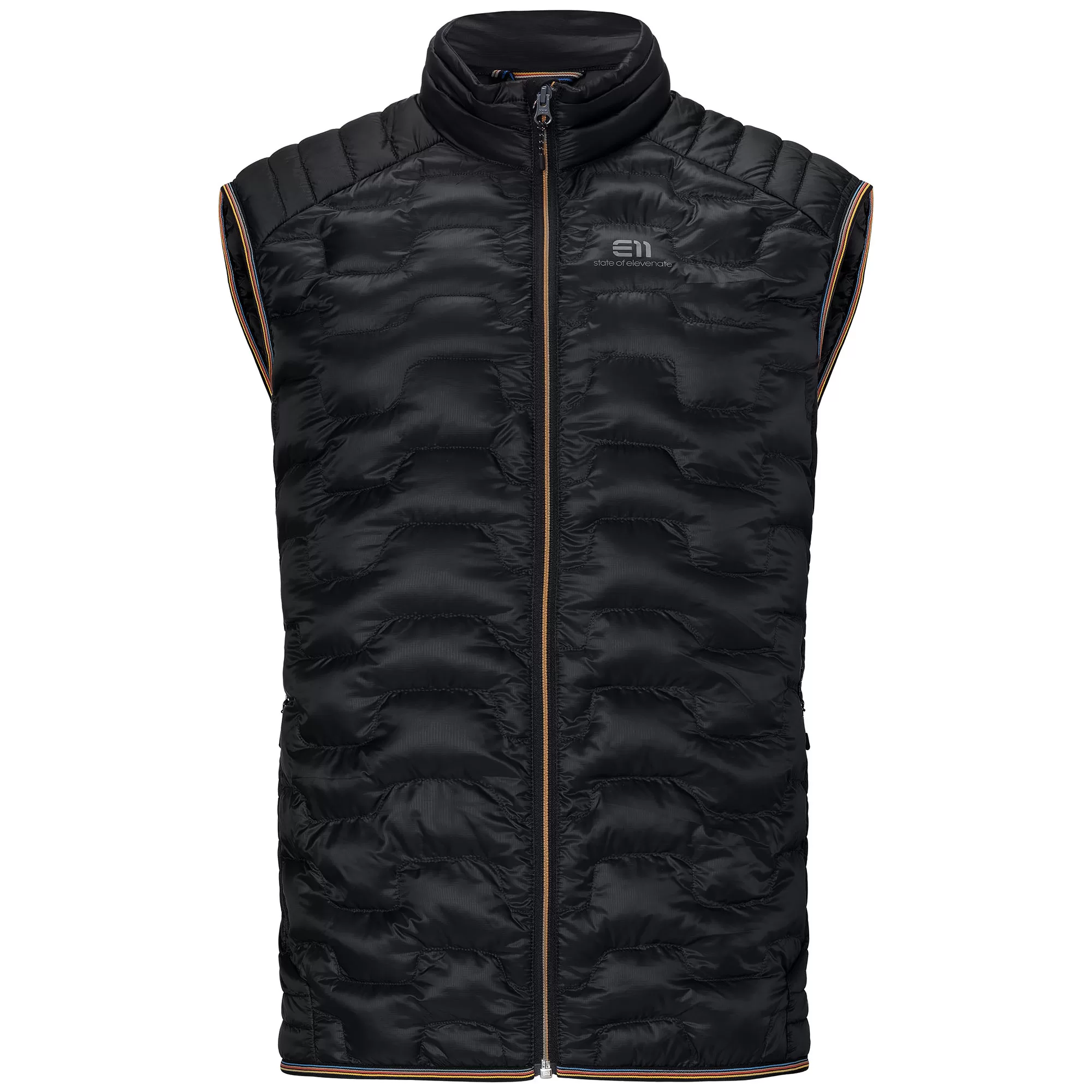 ELEVENATE Motion Down Vest Herren - Leichte Daunenweste S, Schwarz, ideal für Bergsport, Wandern & Freizeit, isolierte Taschen, hoher Komfort ELEVENATE Motion Down Vest Herren - Leichte Daunenweste S, Schwarz, ideal für Bergsport, Wandern & Freizeit, isolierte Taschen, hoher Komfort