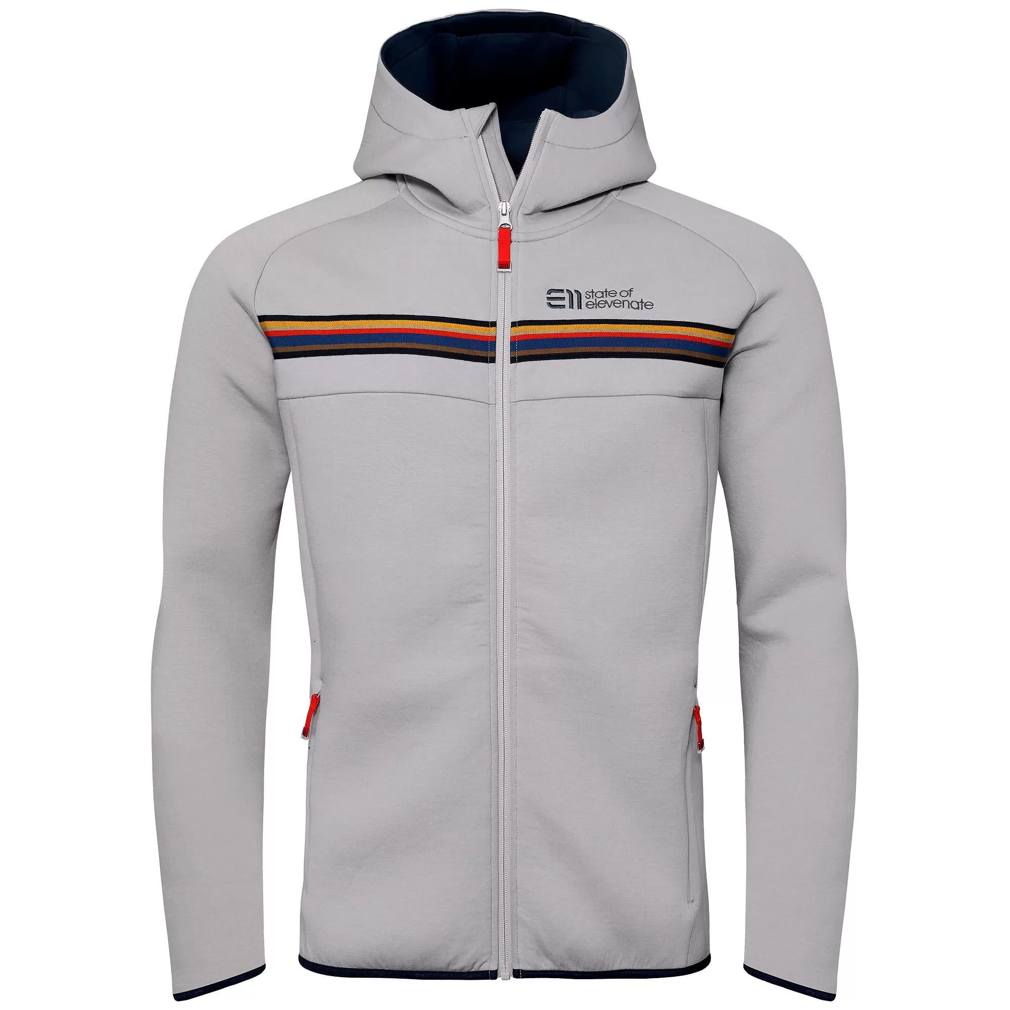 Elevenate Herren Hoodie Signature – L, Concrete, sportlich, robust, elastisch, Front-Reißverschluss, Kinnschutz, 2 Taschen, ideal für Freizeit & Wanderungen Elevenate Herren Hoodie Signature – L, Concrete, sportlich, robust, elastisch, Front-Reißverschluss, Kinnschutz, 2 Taschen, ideal für Freizeit & Wanderungen