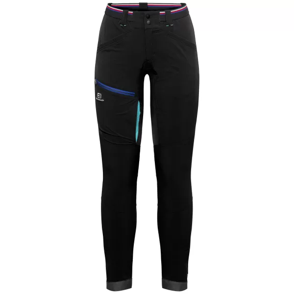 ELEVENATE Damen Versatility Hose M – 4-Wege-Stretch, wetterbeständig, atmungsaktiv, schwarz, ideal für Wandern & Klettern, Reißverschlusstasche ELEVENATE Damen Versatility Hose M – 4-Wege-Stretch, wetterbeständig, atmungsaktiv, schwarz, ideal für Wandern & Klettern, Reißverschlusstasche