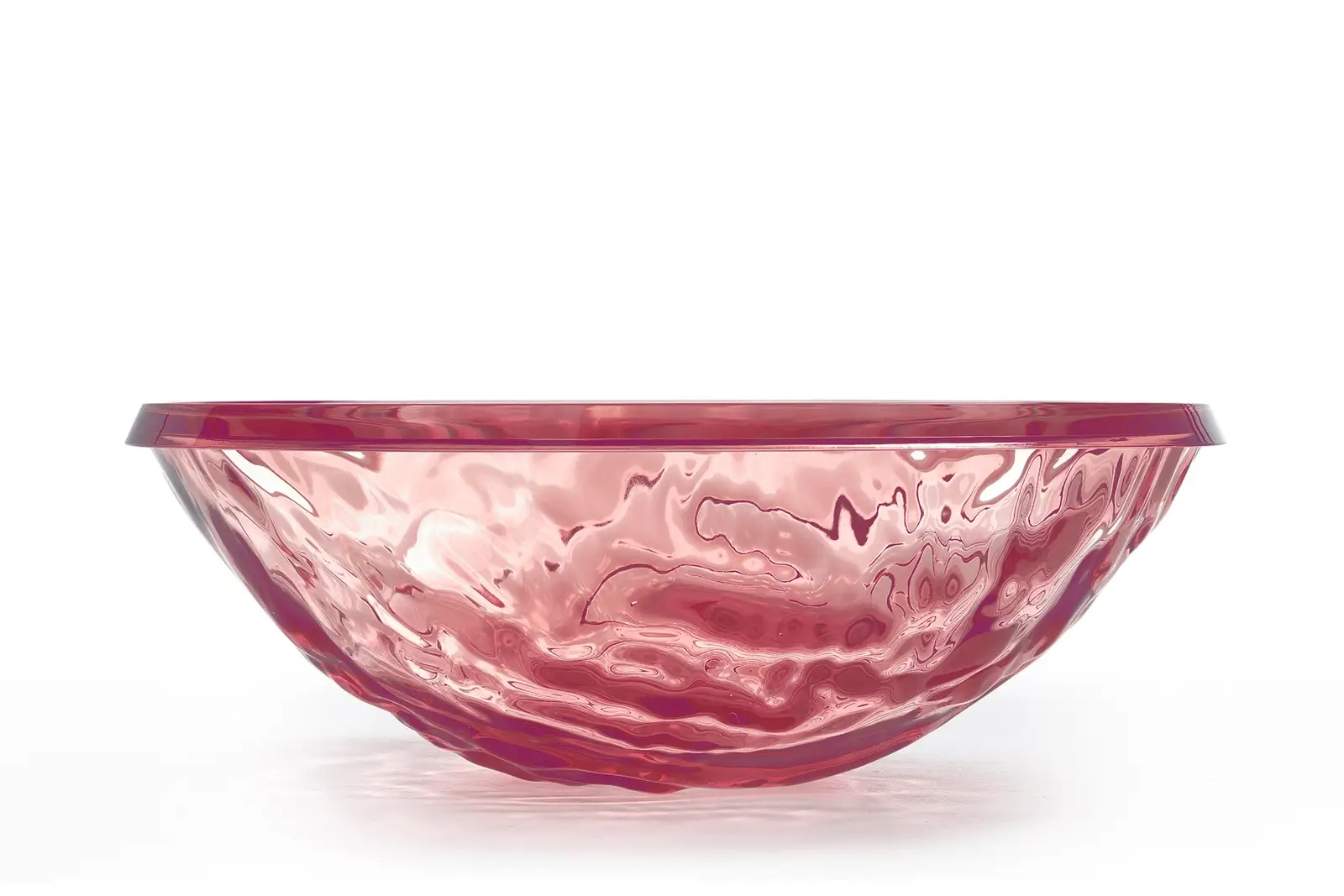 Kartell Moon Schale in Rose | Innovatives Design, robuste Kunststoffoberfläche, vielseitig einsetzbar, stilvoll für Küche & Esstisch Kartell Moon Schale in Rose | Innovatives Design, robuste Kunststoffoberfläche, vielseitig einsetzbar, stilvoll für Küche & Esstisch