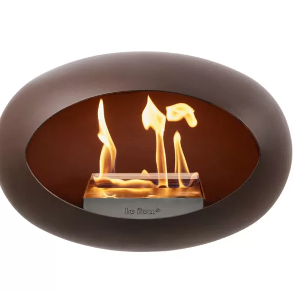 Le Feu Wall Mocca | Bioethanol Kamin mit Wandhalterung, schwenkbar, elegantes Design, rauchfrei, 4 Farben, einfache Montage, für stilvolle Räume. Le Feu Wall Mocca | Bioethanol Kamin mit Wandhalterung, schwenkbar, elegantes Design, rauchfrei, 4 Farben, einfache Montage, für stilvolle Räume.