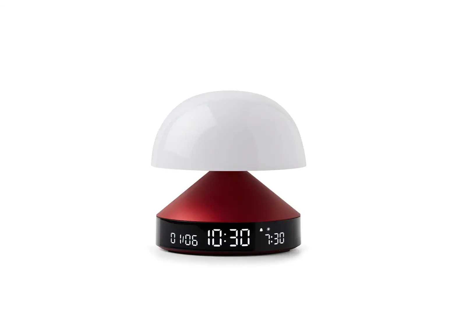 LEXON Mina Sunrise Wecker Rot - Sonnenaufgangssimulator, 5 Melodien, 9 LED-Farben, Touch-Steuerung, VA-LCD-Display, 3-in-1 Lampe LEXON Mina Sunrise Wecker Rot - Sonnenaufgangssimulator, 5 Melodien, 9 LED-Farben, Touch-Steuerung, VA-LCD-Display, 3-in-1 Lampe