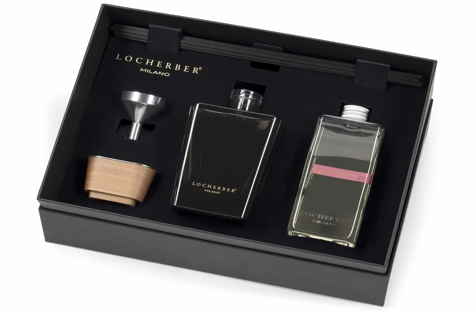 Locherber Milano Madeleine Rose Geschenkset 500 ml | Mood Collection | Fruchtiger, floraler Duft mit Damaszener Rose & Vanille Locherber Milano Madeleine Rose Geschenkset 500 ml | Mood Collection | Fruchtiger, floraler Duft mit Damaszener Rose & Vanille
