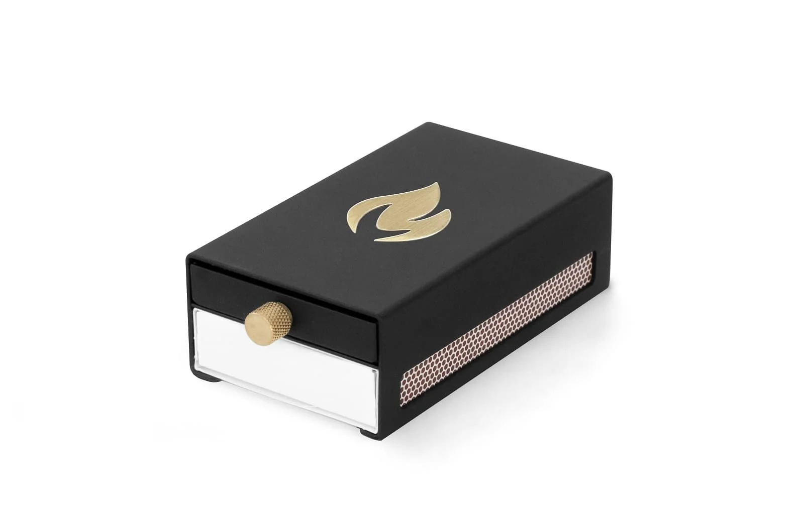 Nordic Flame Design-Hülle für Streichholzschachtel Schwarz – Elegante Aufbewahrung, pulverbeschichteter Stahl, mit 50 langen Streichhölzern, schwedisches Design Nordic Flame Design-Hülle für Streichholzschachtel Schwarz – Elegante Aufbewahrung, pulverbeschichteter Stahl, mit 50 langen Streichhölzern, schwedisches Design