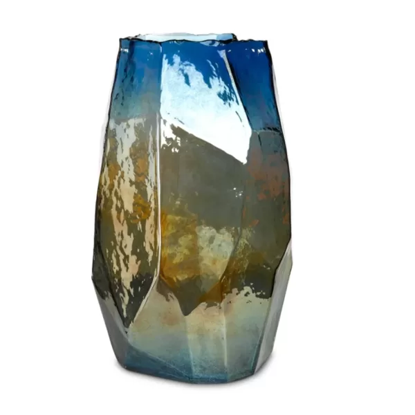 Pols Potten Graphic Luster Vase | Mehrfarbig, Irideszent, Künstlerisches Design, Elegante Dekoration für Wohnzimmer, Inspiriert von Ozeanen Pols Potten Graphic Luster Vase | Mehrfarbig, Irideszent, Künstlerisches Design, Elegante Dekoration für Wohnzimmer, Inspiriert von Ozeanen