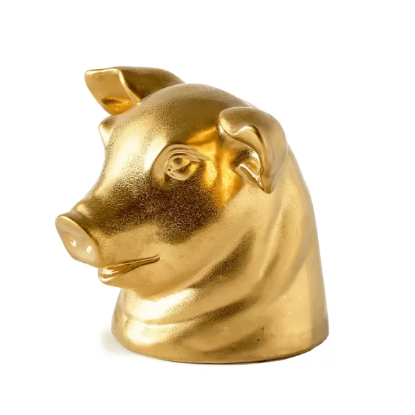 Pols Potten Pig Moneybox | Don't Eat Me, Save Me Spardose | Witzige Tierkopf-Dekoration & Geschenkidee | Lustige Spardose für Kinder & Erwachsene Pols Potten Pig Moneybox | Don't Eat Me, Save Me Spardose | Witzige Tierkopf-Dekoration & Geschenkidee | Lustige Spardose für Kinder & Erwachsene