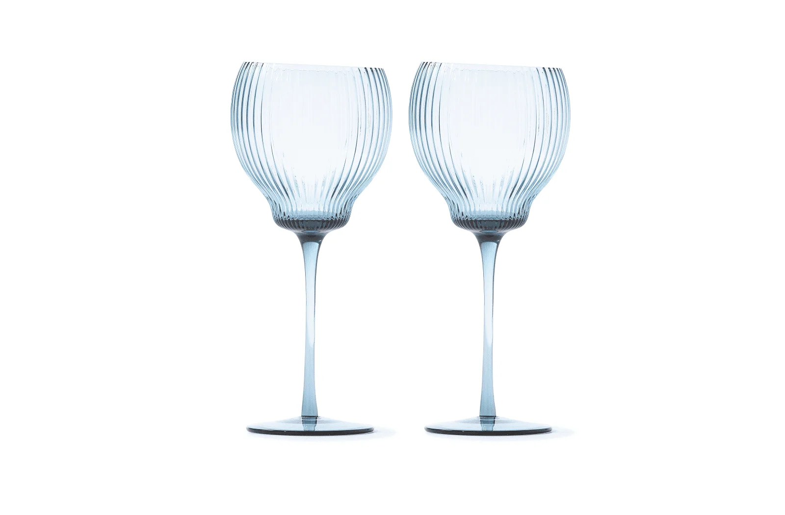 Pols Potten Pum Trinkgläser Set 2er | Dunkelblaue Tumblers | Hochwertige Gläser mit Rillen-Design für luxuriöses Trinkerlebnis Pols Potten Pum Trinkgläser Set 2er | Dunkelblaue Tumblers | Hochwertige Gläser mit Rillen-Design für luxuriöses Trinkerlebnis