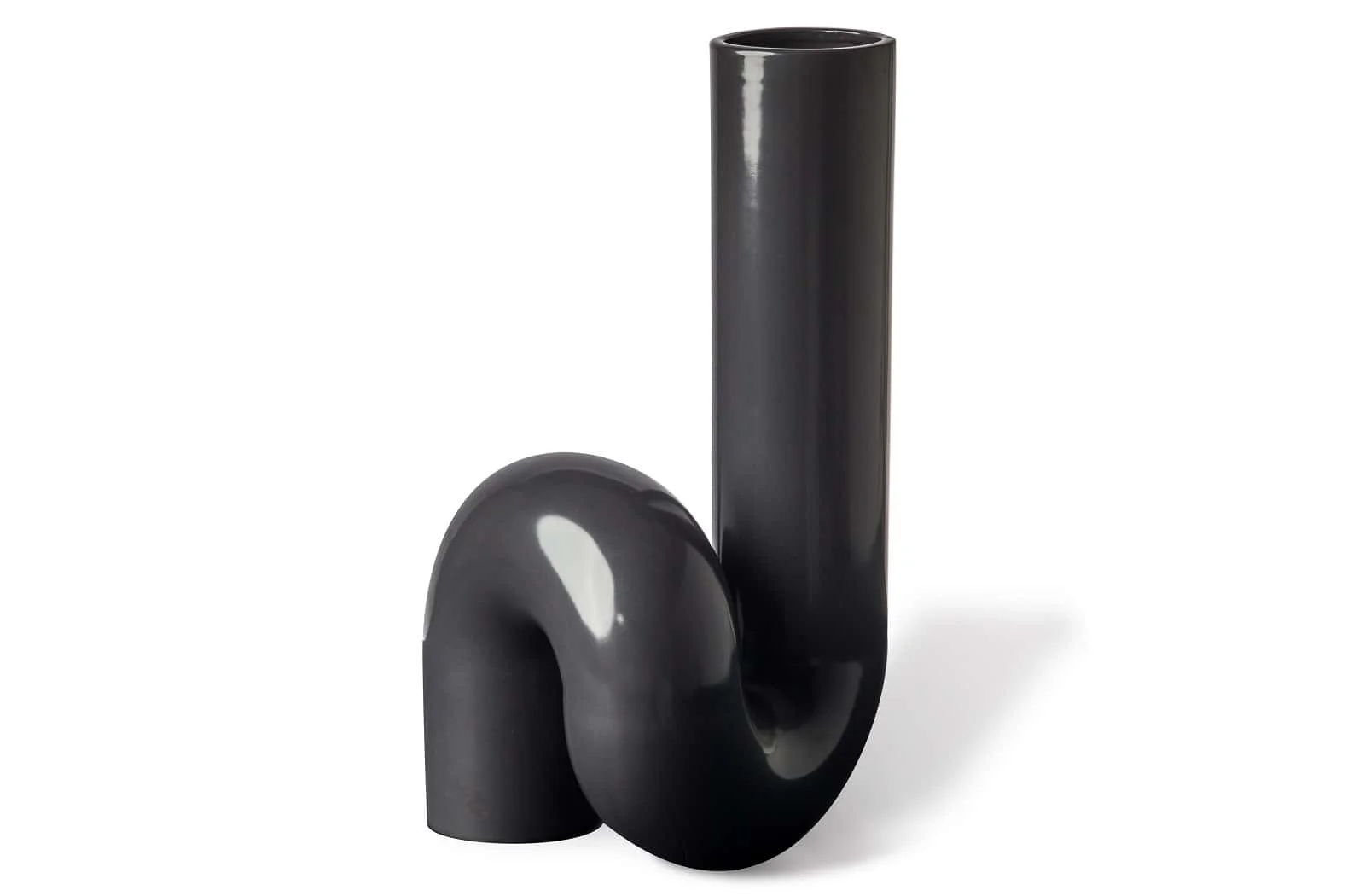 Pols Potten Yourtube Vase Schwarz - Moderne & Retro Dekoration, Einzigartiges Design, Blickfang für jeden Raum Pols Potten Yourtube Vase Schwarz - Moderne & Retro Dekoration, Einzigartiges Design, Blickfang für jeden Raum