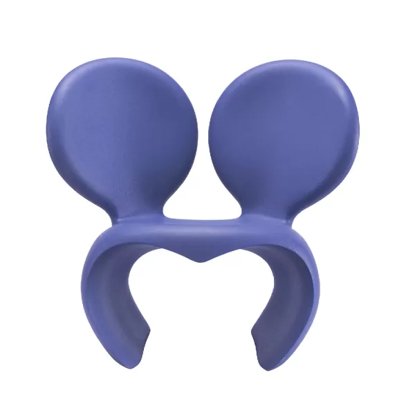 Qeeboo Don't F**K With The Mouse Armchair - Leichtblau, limitierte Auflage, Innen/Außen, Polyurethanschaum, modernes Design von Ron Arad Qeeboo Don't F**K With The Mouse Armchair - Leichtblau, limitierte Auflage, Innen/Außen, Polyurethanschaum, modernes Design von Ron Arad