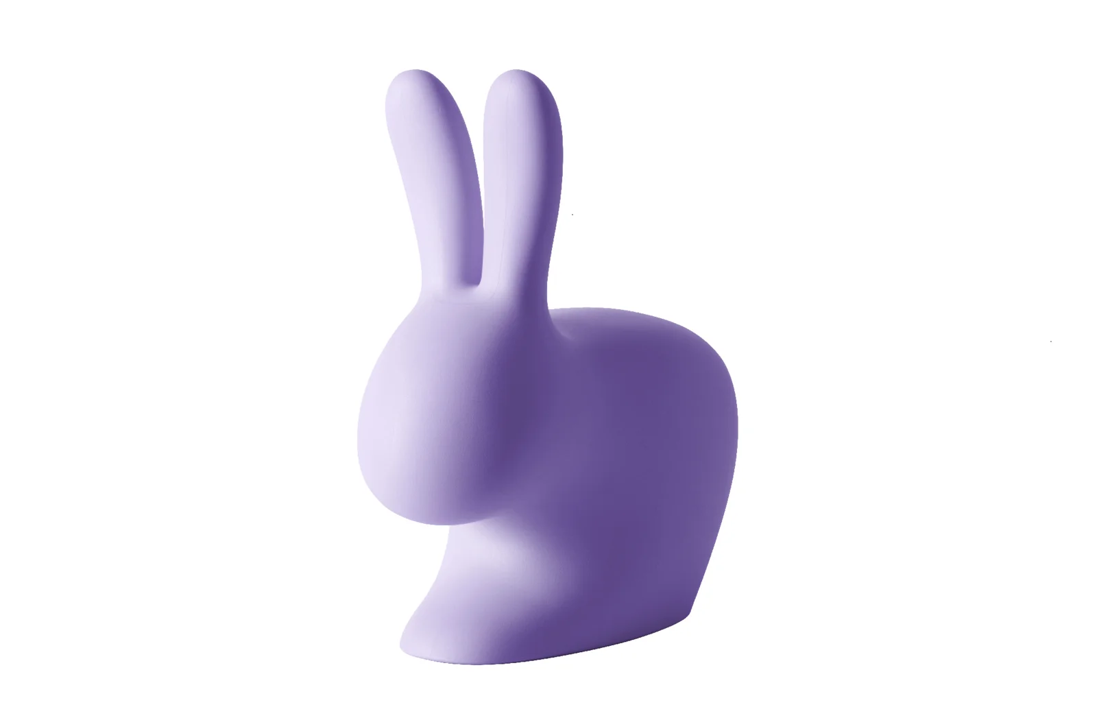 Qeeboo Rabbit Baby Chair in Violet - Kinderstuhl für Innen & Außen, Design von Stefano Giovannoni, süßes Kaninchen-Design, ideal für Kleinkinder Qeeboo Rabbit Baby Chair in Violet - Kinderstuhl für Innen & Außen, Design von Stefano Giovannoni, süßes Kaninchen-Design, ideal für Kleinkinder
