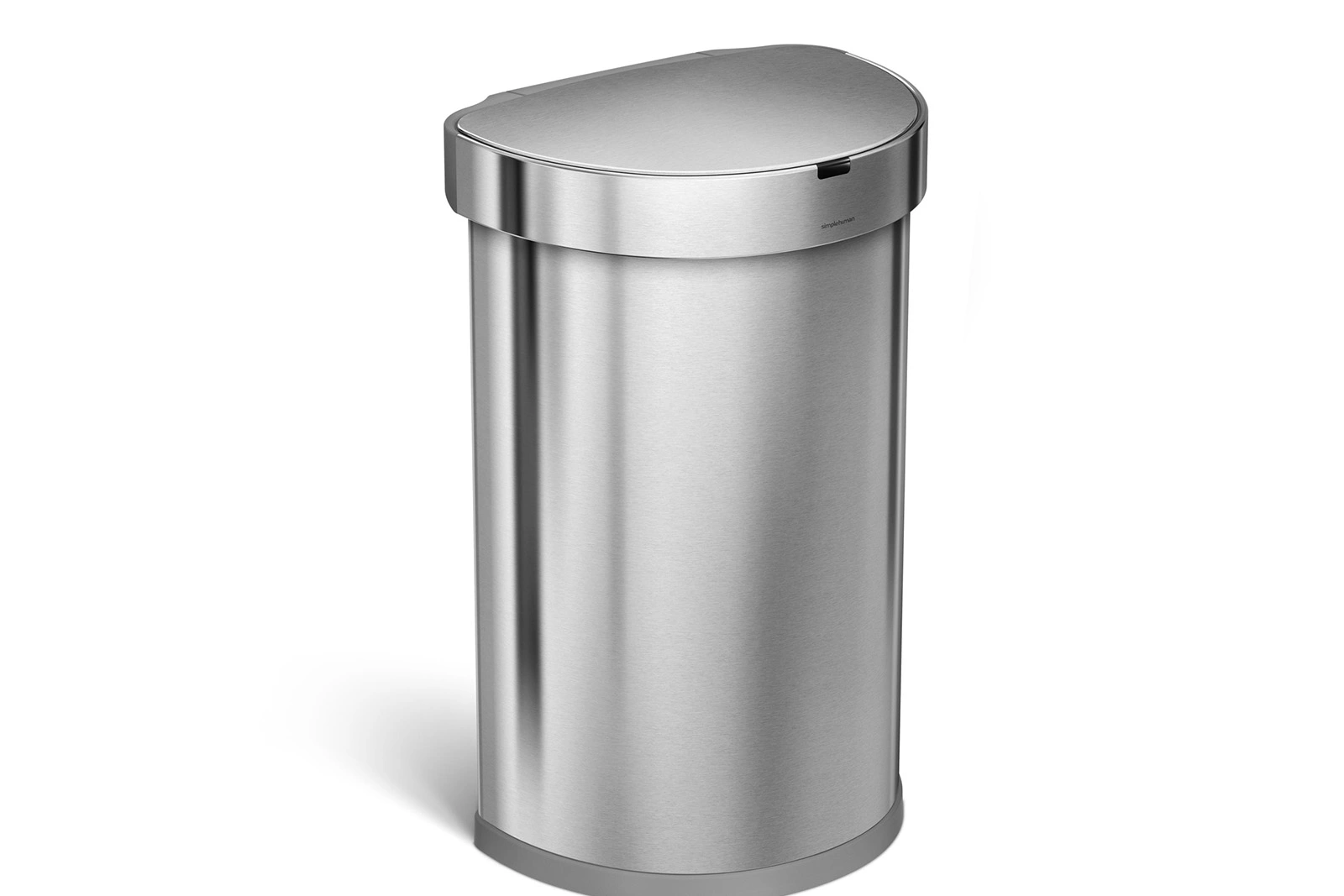 simplehuman Sensorabfalleimer 45L - gebürsteter Edelstahl, automatischer Deckel, geräuscharm, mit Nanosilberbeschichtung, batteriebetrieben simplehuman Sensorabfalleimer 45L - gebürsteter Edelstahl, automatischer Deckel, geräuscharm, mit Nanosilberbeschichtung, batteriebetrieben