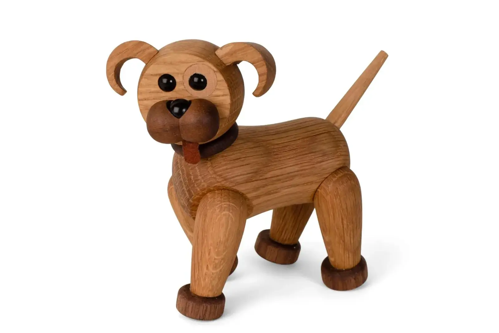 Spring Copenhagen Woody Hund aus FSC®-zertifizierter Eiche | Braun | Verspielt & Charmant | Dekorative Holzfigur Spring Copenhagen Woody Hund aus FSC®-zertifizierter Eiche | Braun | Verspielt & Charmant | Dekorative Holzfigur