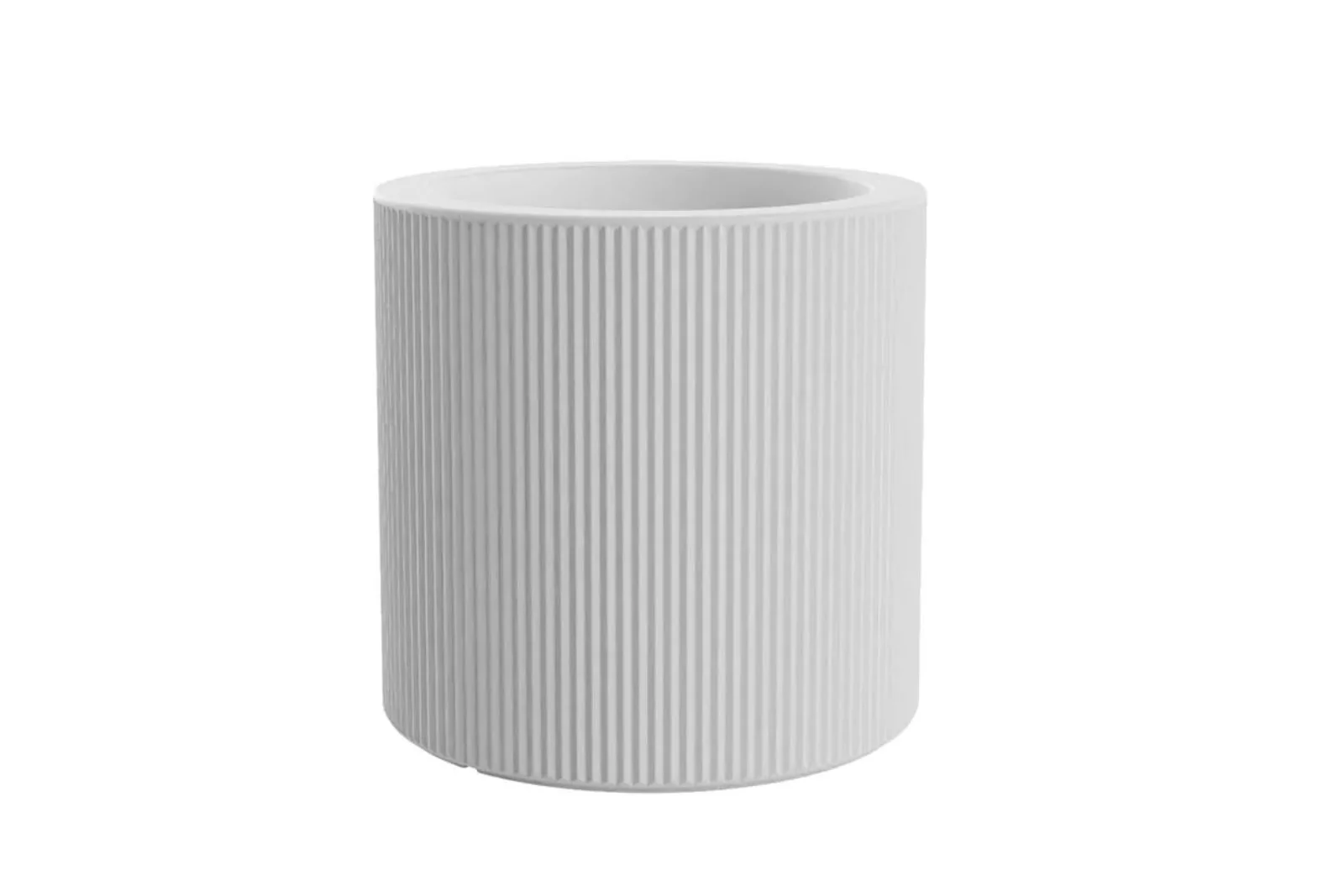 Vondom Gatsby Cylinder Pflanzgefäß Ø50 cm x 90 cm, Weiß, Art Déco Design, UV-beständig, langlebig, hochwertig - Ramón Esteve Kollektion Vondom Gatsby Cylinder Pflanzgefäß Ø50 cm x 90 cm, Weiß, Art Déco Design, UV-beständig, langlebig, hochwertig - Ramón Esteve Kollektion