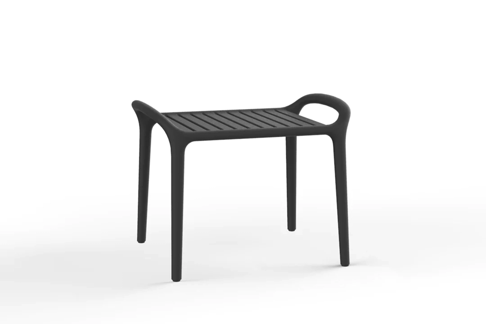 Vondom Ibiza Beistelltisch Schwarz - Designer Eugeni Quitllet, 100% recycelbar, UV-beständig, zeitloses Design für Garten & Terrasse Vondom Ibiza Beistelltisch Schwarz - Designer Eugeni Quitllet, 100% recycelbar, UV-beständig, zeitloses Design für Garten & Terrasse