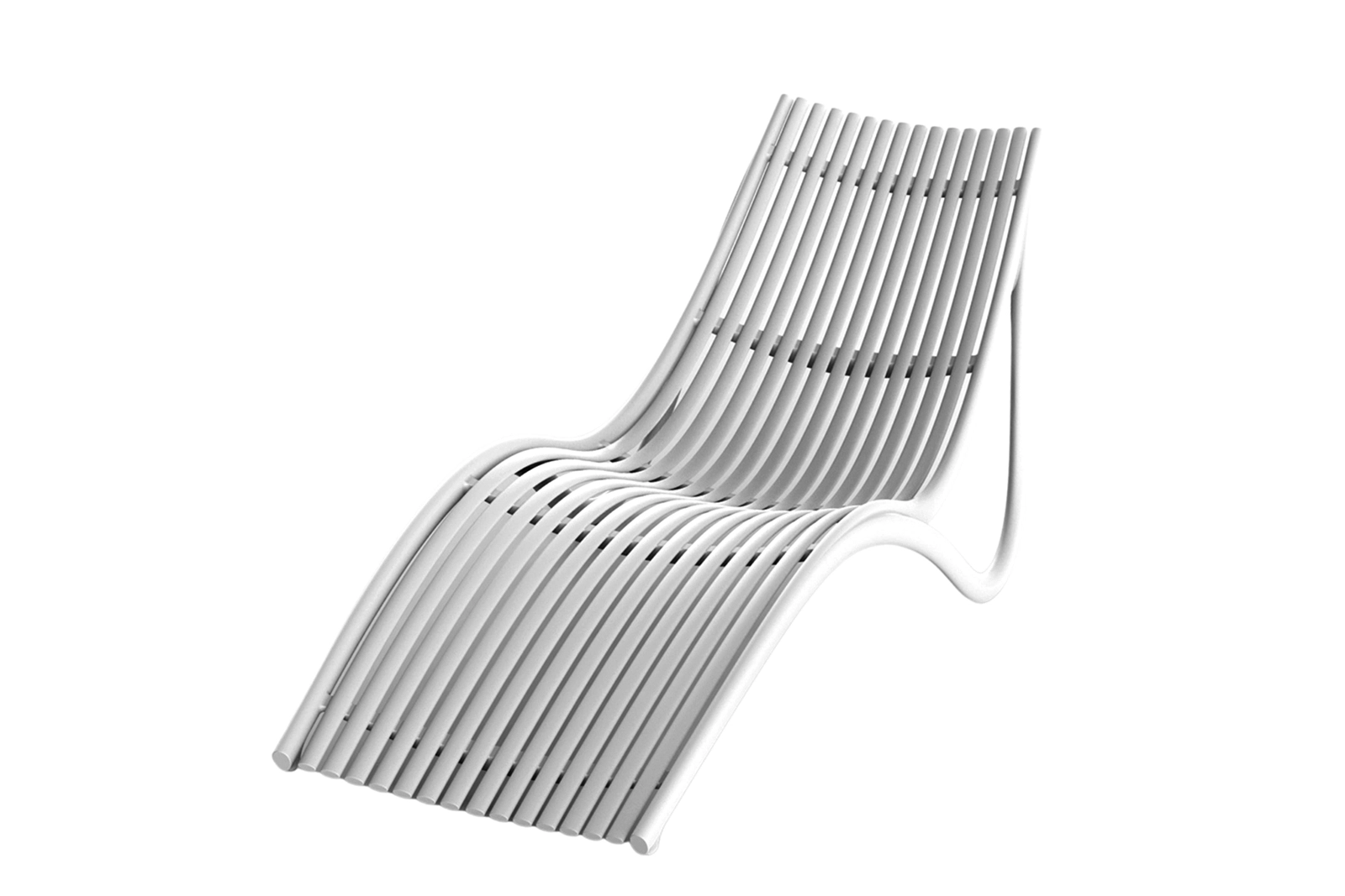 Vondom Ibiza Liege Weiß - Designer Liege von Eugeni Quitllet, 100% recycelbar, UV-beständig, modern & zeitlos für Garten & Terrasse Vondom Ibiza Liege Weiß - Designer Liege von Eugeni Quitllet, 100% recycelbar, UV-beständig, modern & zeitlos für Garten & Terrasse