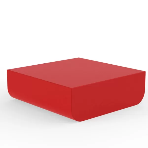 Vondom Ulm Couchtisch Rot – Modernes Design, Hochwertiger Kunststoff, Ideal für Wohnzimmer, Wetterfest, Stylisch & Funktional, 80 cm Vondom Ulm Couchtisch Rot – Modernes Design, Hochwertiger Kunststoff, Ideal für Wohnzimmer, Wetterfest, Stylisch & Funktional, 80 cm