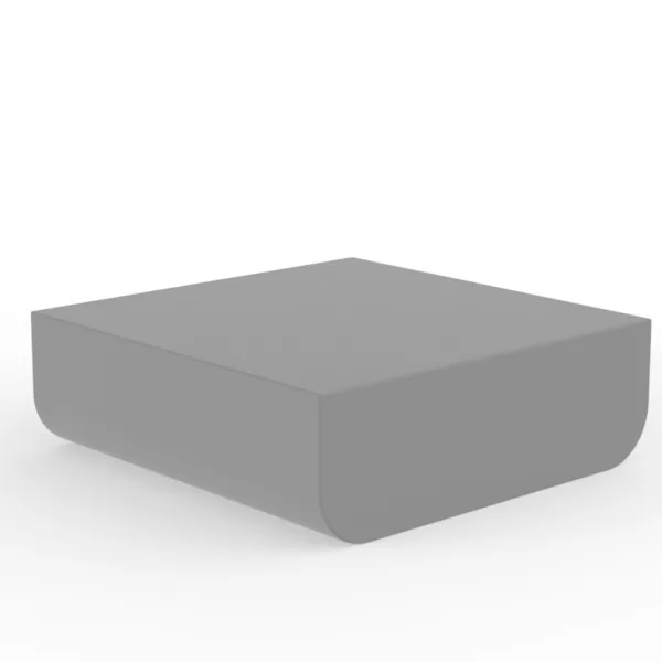 Vondom Ulm Couchtisch Taupe | Wetterfest, Ergonomisch, Designermöbel für Innen- und Außenbereich, 100% recycelbar, Rotogeformtes Polyethylenharz Vondom Ulm Couchtisch Taupe | Wetterfest, Ergonomisch, Designermöbel für Innen- und Außenbereich, 100% recycelbar, Rotogeformtes Polyethylenharz