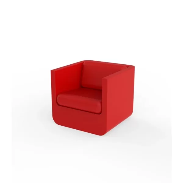 Vondom Ulm Loungesessel Rot - Wetterfest, Ergonomisch, Recycelbar, Modernes Design für Innen & Außen, Hochwertiger Komfort Vondom Ulm Loungesessel Rot - Wetterfest, Ergonomisch, Recycelbar, Modernes Design für Innen & Außen, Hochwertiger Komfort