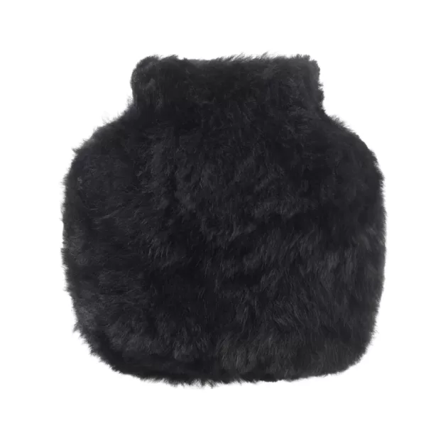 WEICH Couture Alpaca Wärmflasche CALMO | Jet Black | Pocket Size | Luxuriöse Alpaka-Faser | Ethisch & Allergikerfreundlich WEICH Couture Alpaca Wärmflasche CALMO | Jet Black | Pocket Size | Luxuriöse Alpaka-Faser | Ethisch & Allergikerfreundlich