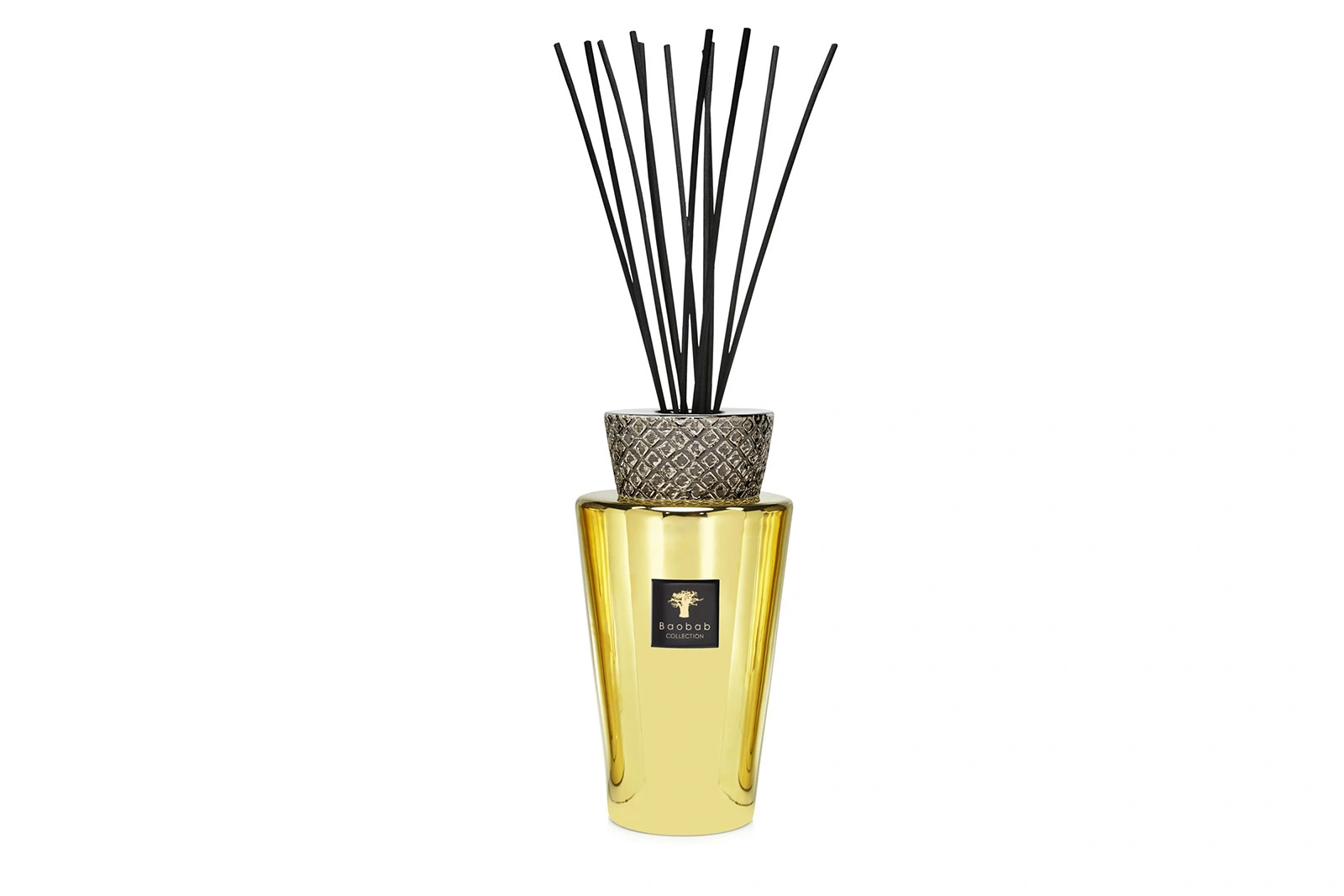 Baobab Aurum Totem Luxury Diffuser 5L - Handgefertigter Flakon, Jasmin & Moschus, Les Exclusives, Geschenkbox inkl. Duftstäbchen Baobab Aurum Totem Luxury Diffuser 5L - Handgefertigter Flakon, Jasmin & Moschus, Les Exclusives, Geschenkbox inkl. Duftstäbchen