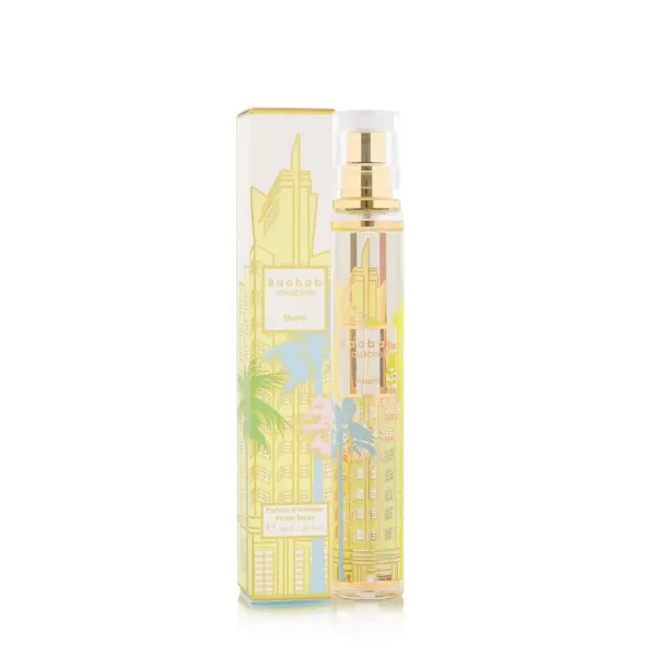 Baobab Miami Home Spray 44 ml - My First Baobab, Raumduft mit Meersalz, Seekiefer & Zypresse, ideal für Zuhause & Reisen Baobab Miami Home Spray 44 ml - My First Baobab, Raumduft mit Meersalz, Seekiefer & Zypresse, ideal für Zuhause & Reisen