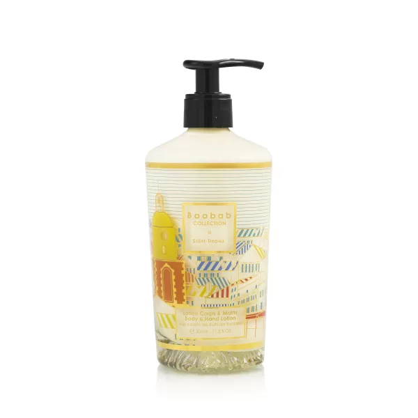 Baobab Saint Tropez Hand & Body Lotion - Feuchtigkeitsspendend, erfrischender Duft, leichte Textur, dekorativer Glasflakon, 200ml Baobab Saint Tropez Hand & Body Lotion - Feuchtigkeitsspendend, erfrischender Duft, leichte Textur, dekorativer Glasflakon, 200ml