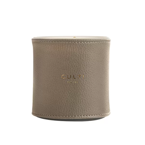 Culti Milano Candle Cover Sage - Vegane Kunstlederhülle für 270g Duftkerzen in Pastell - Hochwertig & Dekorativ Culti Milano Candle Cover Sage - Vegane Kunstlederhülle für 270g Duftkerzen in Pastell - Hochwertig & Dekorativ