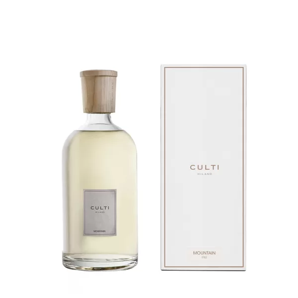 Culti Milano Mountain Diffuser 2500 ml - Holziger Duft mit Vetiver, Kardamon & Zedernholz für 40 m² - Elegantes Raumduft-Design Culti Milano Mountain Diffuser 2500 ml - Holziger Duft mit Vetiver, Kardamon & Zedernholz für 40 m² - Elegantes Raumduft-Design
