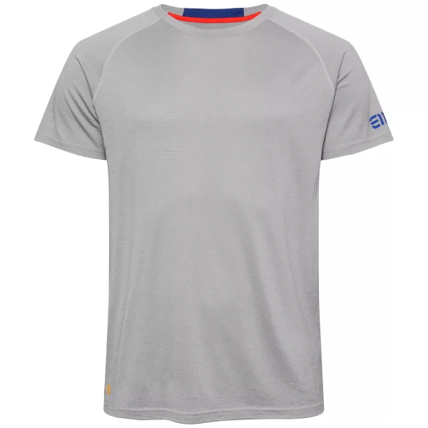 ELEVENATE Zeal Merino T-Shirt Herren in Größe L - 100% Merinowolle, Regular Fit, anatomischer Schnitt, ohne Seitennaht, Farbe Concrete ELEVENATE Zeal Merino T-Shirt Herren in Größe L - 100% Merinowolle, Regular Fit, anatomischer Schnitt, ohne Seitennaht, Farbe Concrete