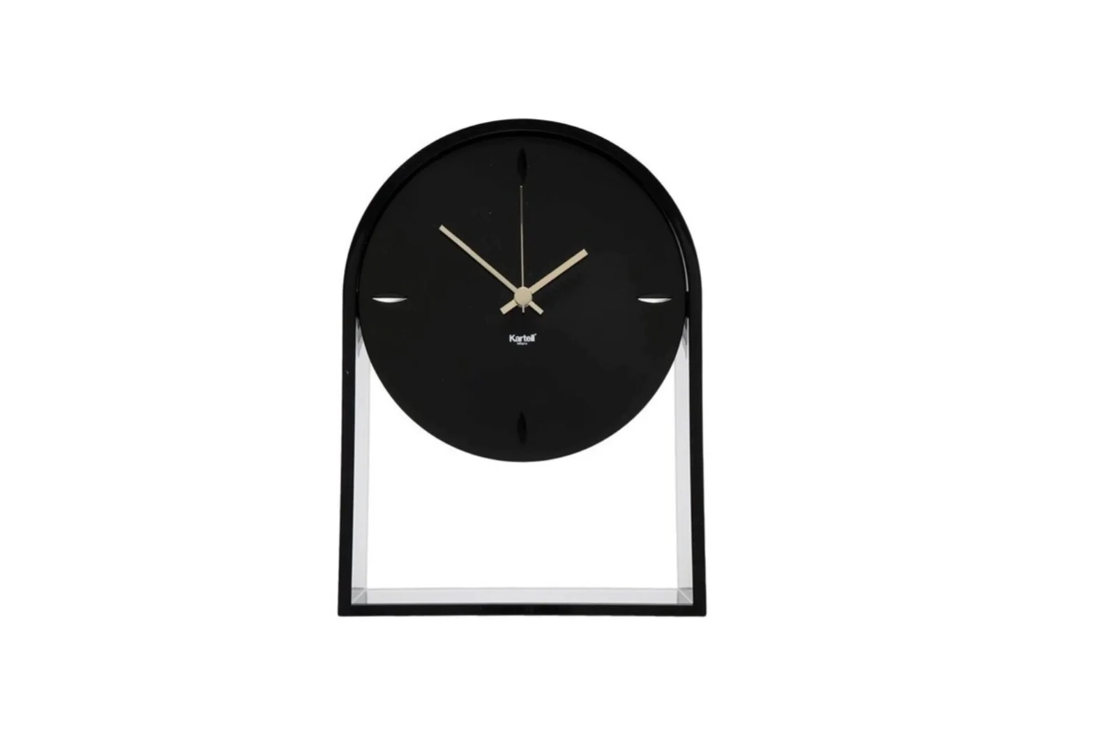 Kartell Air Du Temps Standuhr Schwarz – Elegante Tischuhr mit luftiger Form, zeitloser Design, ideal für Wohnzimmer, Büro & Schlafzimmer Kartell Air Du Temps Standuhr Schwarz – Elegante Tischuhr mit luftiger Form, zeitloser Design, ideal für Wohnzimmer, Büro & Schlafzimmer