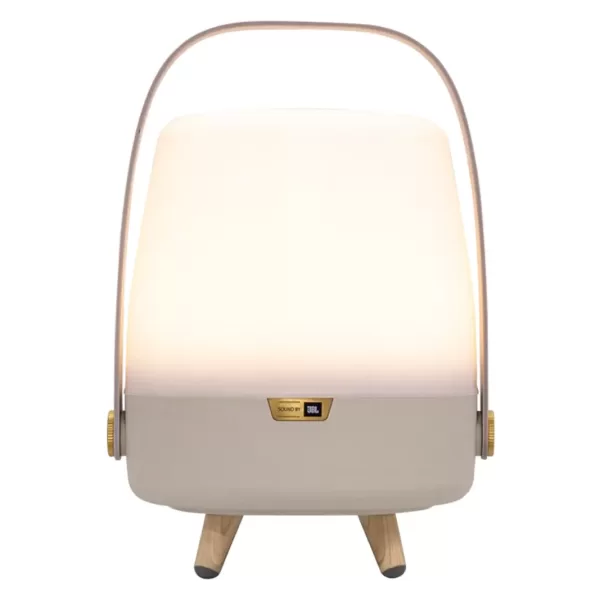 Kooduu Lite-up Play Mini 2.0 JBL | Designer Lautsprecherlampe mit Bluetooth, 8h Akku, warmweißem Licht | Sandfarbe Kooduu Lite-up Play Mini 2.0 JBL | Designer Lautsprecherlampe mit Bluetooth, 8h Akku, warmweißem Licht | Sandfarbe