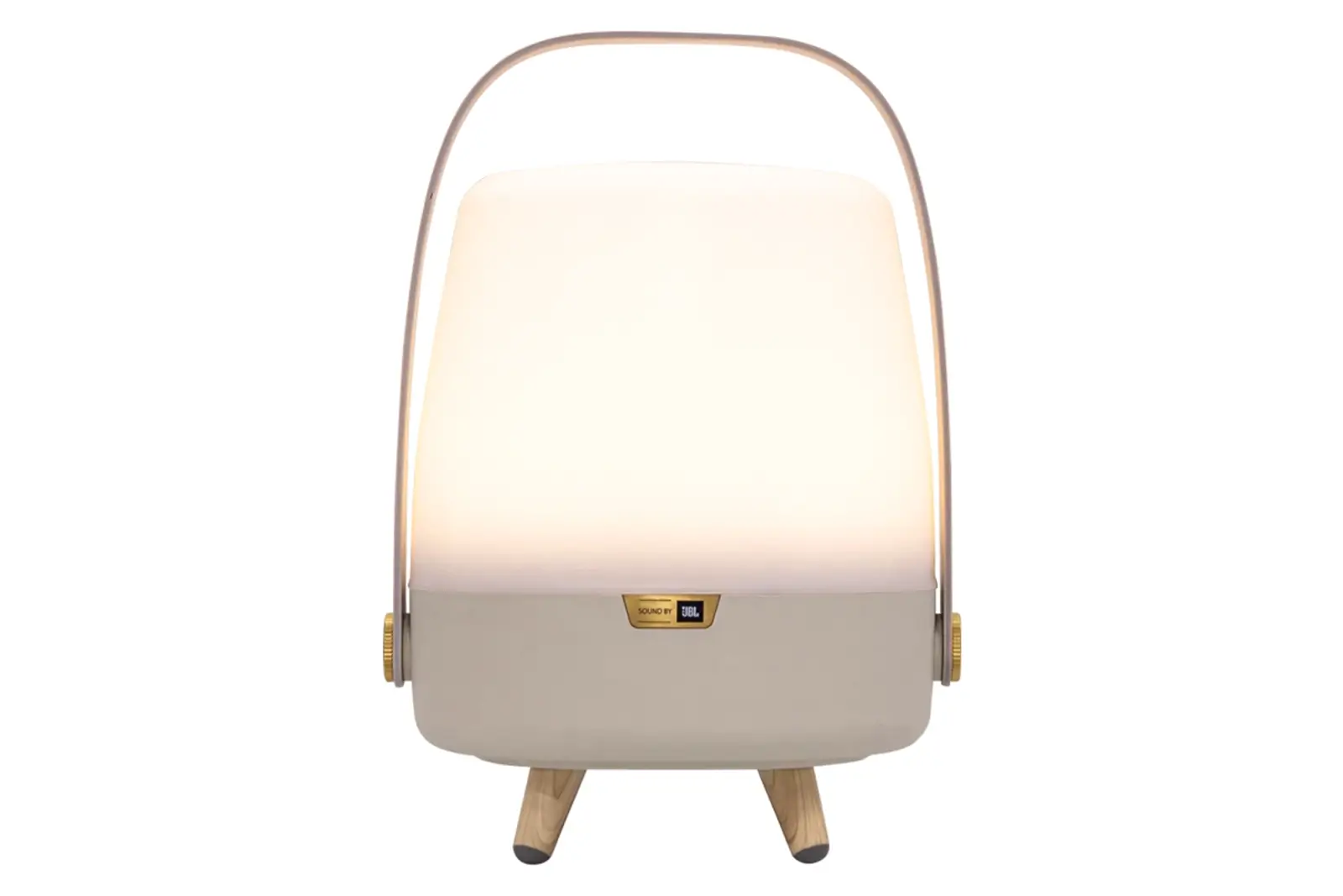 Kooduu Lite-up Play Mini 2.0 JBL | Designer Lautsprecherlampe mit Bluetooth, 8h Akku, warmweißem Licht | Sandfarbe Kooduu Lite-up Play Mini 2.0 JBL | Designer Lautsprecherlampe mit Bluetooth, 8h Akku, warmweißem Licht | Sandfarbe