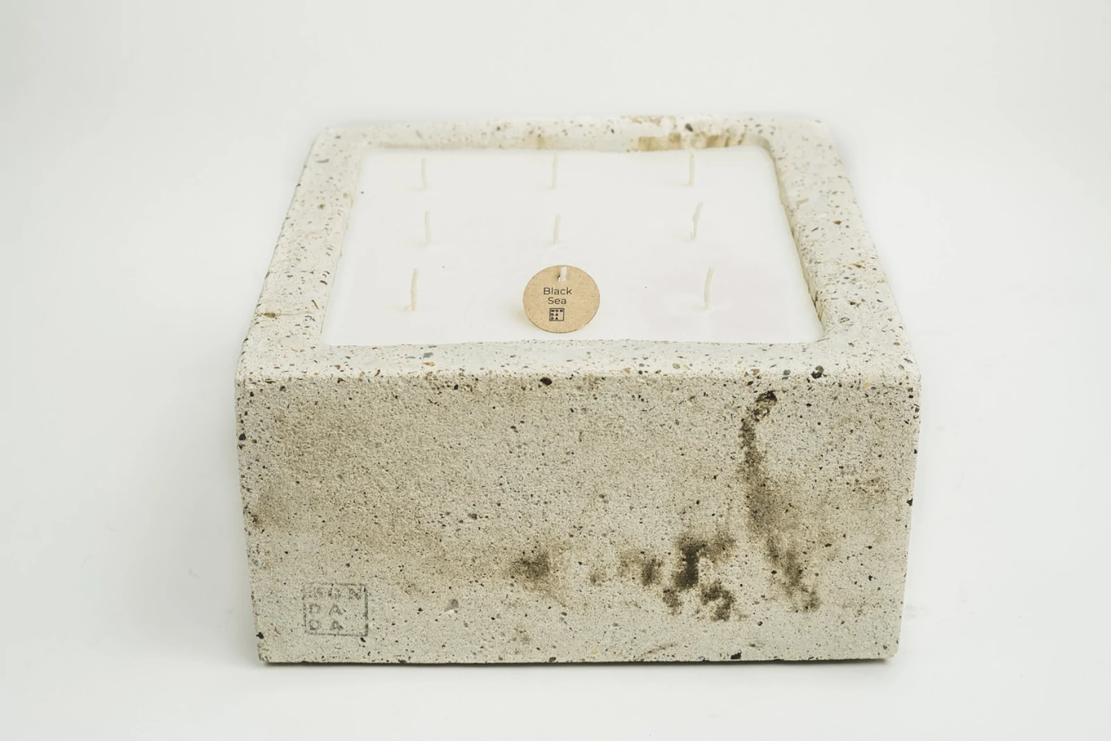 Mon Dada Urban Square Duftkerze - Handgefertigt in Belgien, Soja & Kokoswachs, Down To Earth, Ecru, Geschenkbox, 100% Natürlich Mon Dada Urban Square Duftkerze - Handgefertigt in Belgien, Soja & Kokoswachs, Down To Earth, Ecru, Geschenkbox, 100% Natürlich