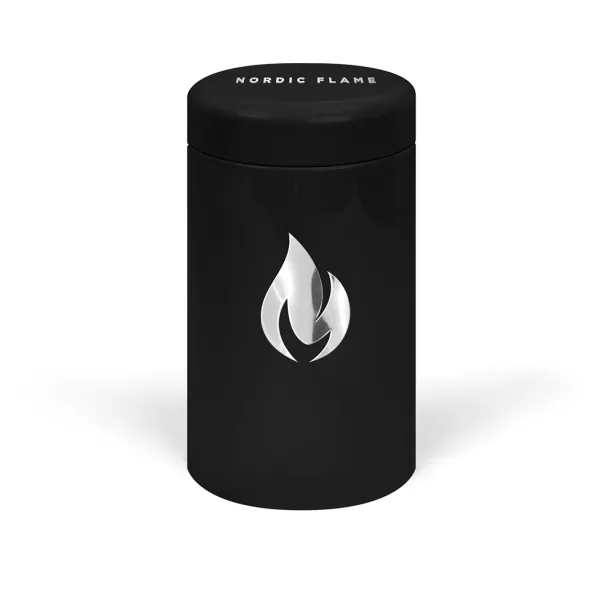 Nordic Flame Lange Streichhölzer in Metalldose Schwarz-Silber – ca. 100 Schwedische Espe Zündhölzer mit Reibefläche – Stilvolle Feuerzubehör Nordic Flame Lange Streichhölzer in Metalldose Schwarz-Silber – ca. 100 Schwedische Espe Zündhölzer mit Reibefläche – Stilvolle Feuerzubehör