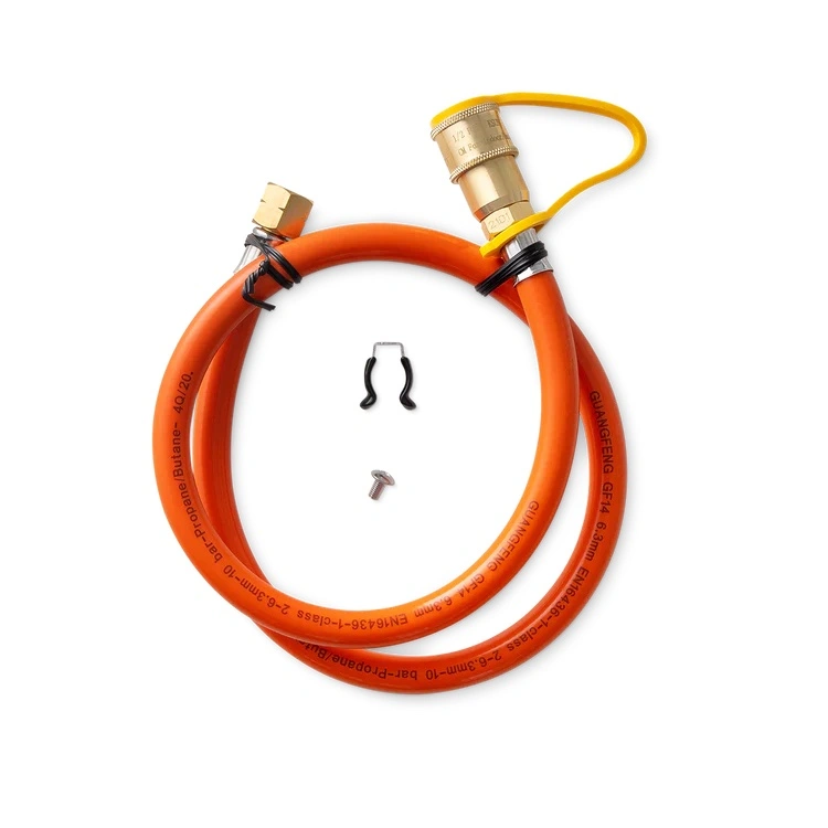 Otto Wilde Quick Connect Gasschlauch 80cm für O.F.B. – Elegante Gasflaschen-Verbindung, Adapter G1/4'' erforderlich, sauberer Look Otto Wilde Quick Connect Gasschlauch 80cm für O.F.B. – Elegante Gasflaschen-Verbindung, Adapter G1/4'' erforderlich, sauberer Look