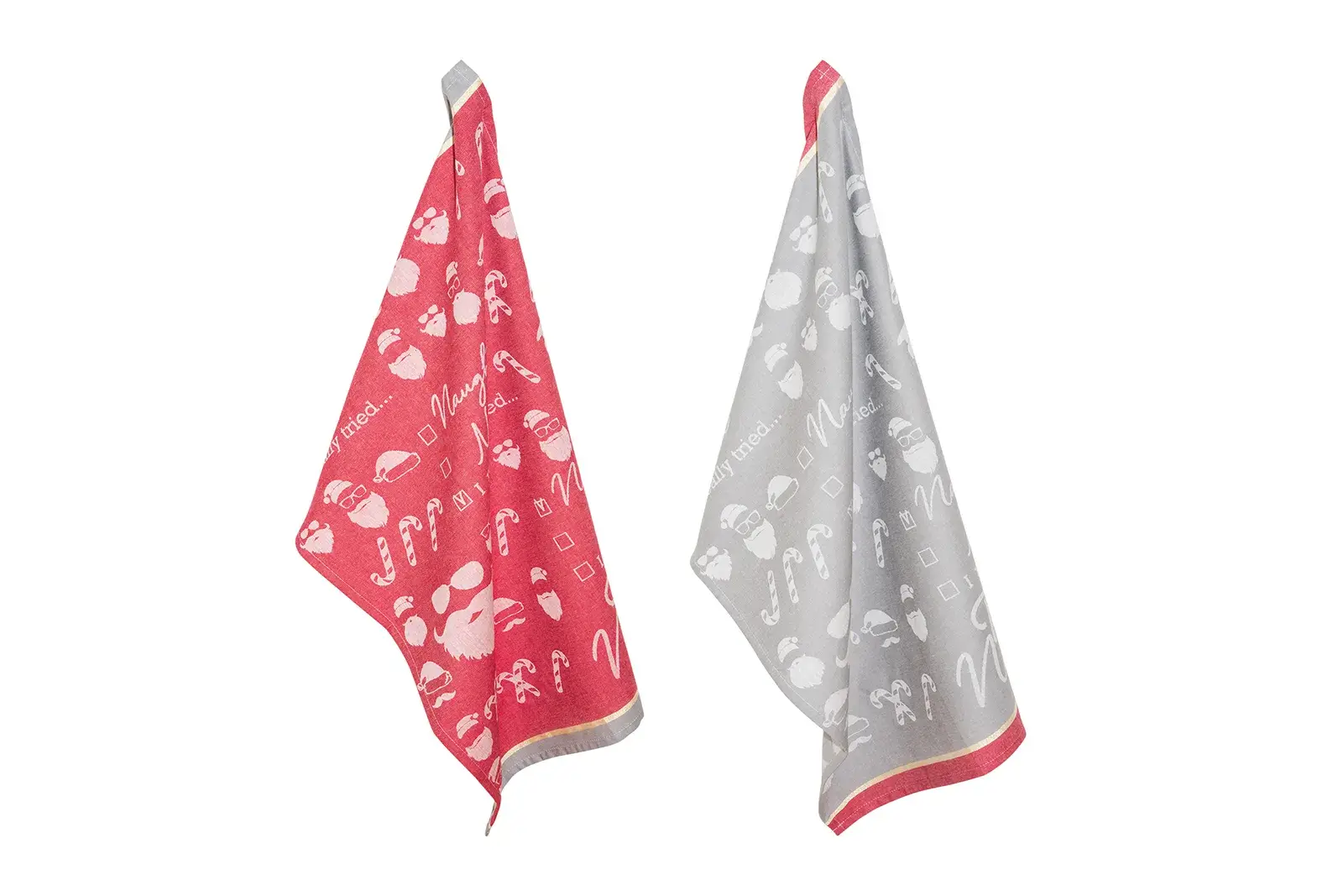 pad NAUGHTY Handtuch 2er Set 50x70 cm, 100% Baumwolle, Oeko-Tex, handgewebt, pflegeleicht, für Küche und Bad, nachhaltige Verpackung pad NAUGHTY Handtuch 2er Set 50x70 cm, 100% Baumwolle, Oeko-Tex, handgewebt, pflegeleicht, für Küche und Bad, nachhaltige Verpackung