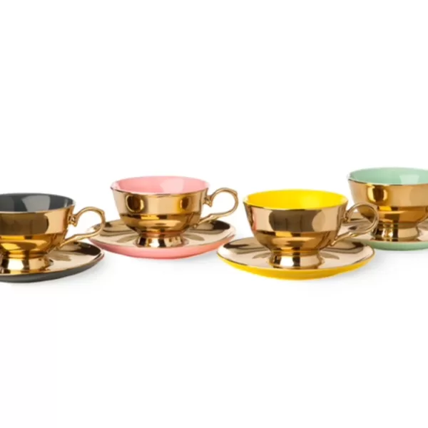 Pols Potten Legacy Teetassen 4er Set – Zeitlose Eleganz, kunstvolles Design, perfektes Geschenk für Teeliebhaber, in eleganter Box Pols Potten Legacy Teetassen 4er Set – Zeitlose Eleganz, kunstvolles Design, perfektes Geschenk für Teeliebhaber, in eleganter Box