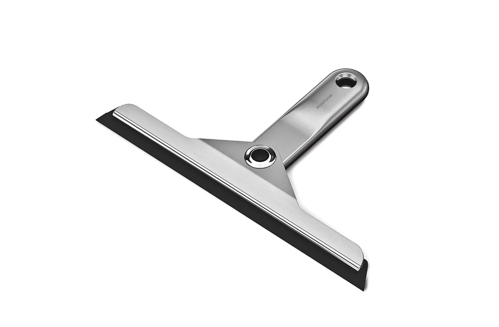 simplehuman Duschabzieher klappbar mit Druckgusszink-Griff | streifenfreie Reinigung | inkl. Saugnapf zur Aufhängung simplehuman Duschabzieher klappbar mit Druckgusszink-Griff | streifenfreie Reinigung | inkl. Saugnapf zur Aufhängung