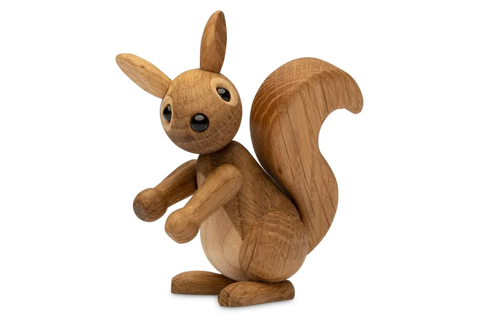 Spring Copenhagen Eichhörnchen Peanut aus braunem Eichen- und Ahornholz, FSC®-zertifiziert, Dekofigur für Regal oder Fensterbrett Spring Copenhagen Eichhörnchen Peanut aus braunem Eichen- und Ahornholz, FSC®-zertifiziert, Dekofigur für Regal oder Fensterbrett