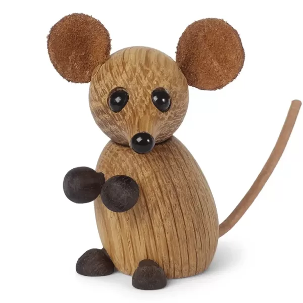 Spring Copenhagen Stadtmaus Figur aus brauner Eiche | Künstler Chresten Sommer | FSC-zertifiziert | Skurrile Deko für Zuhause oder Geschenk Spring Copenhagen Stadtmaus Figur aus brauner Eiche | Künstler Chresten Sommer | FSC-zertifiziert | Skurrile Deko für Zuhause oder Geschenk