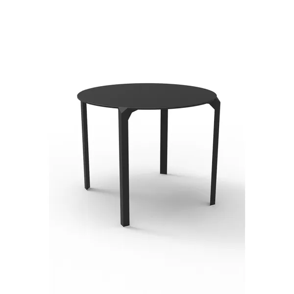 Vondom Quartz Rund Esstisch Schwarz Ø 90 cm – Designer Tisch von Ramon Esteve, mattes Finish, robust, stapelbar, ideal für Innen- und Außenbereiche Vondom Quartz Rund Esstisch Schwarz Ø 90 cm – Designer Tisch von Ramon Esteve, mattes Finish, robust, stapelbar, ideal für Innen- und Außenbereiche