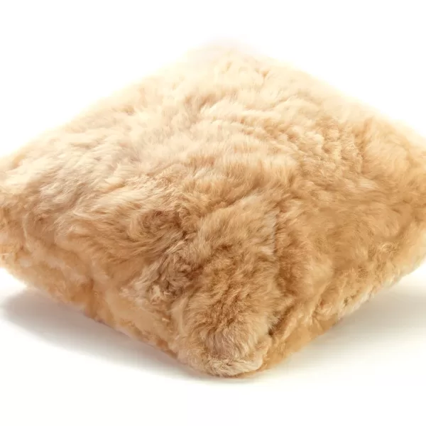 WEICH Couture Alpaca Kissen NUBE 50x50 cm Champagne – Royal Alpaca Fell, doppelseitig, NOMITE-zertifiziert, hypoallergen, nachhaltiger Luxus WEICH Couture Alpaca Kissen NUBE 50x50 cm Champagne – Royal Alpaca Fell, doppelseitig, NOMITE-zertifiziert, hypoallergen, nachhaltiger Luxus